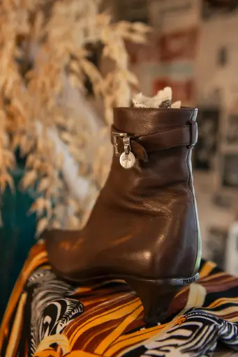 2000s Prada Brown Leather Boots
