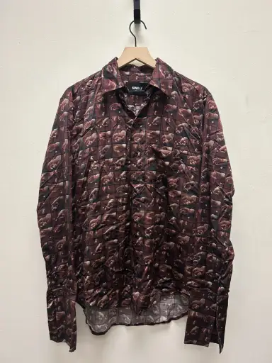 Roll the Dice Silk Cotton Button up