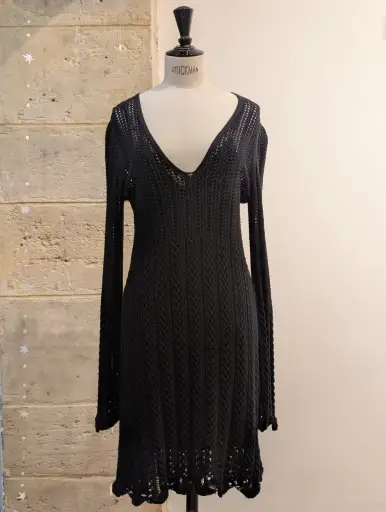 2000's Chloé knitted cotton dress