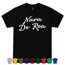 NAVA DE ROA RETRO SCRIPT T-SHIRT burgos spain