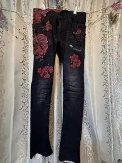 L.G.B デニム S-WOLF 赤ブリーチ ルグランブルー size30