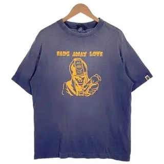 SAINT Mxxxxxx セントマイケル A BATHING APE アベイシングエイプ 26SS BAPE SS T-SHIRT 半袖 Tシャツ ネイビー SM-MK8-0000-C50 Size M アベイシングエイプ(A BATHING APE)のメンズのトップス(Tシャツ/カットソー(半袖/袖なし))の商品詳細ページへのリンク