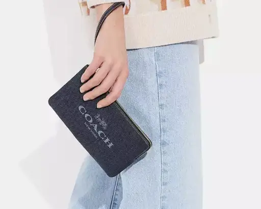 clutch coach jeans navy