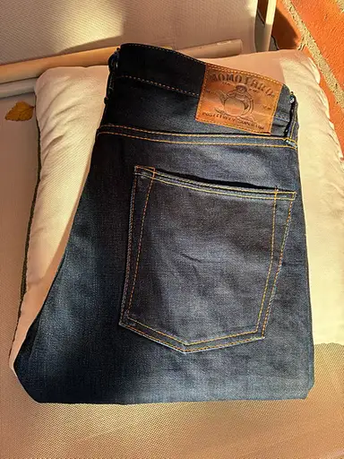 Momotaro 0306-14 Double Indigo Selvedge Denim – Pre-2022 – Tapered – Size 32