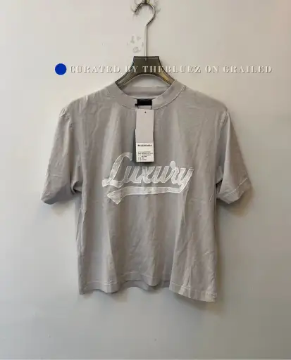 Balenciaga Women's Gray T-Shirt