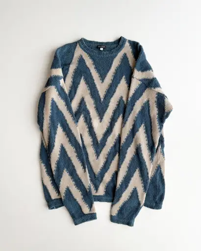 SS1994 GIORGIO ARMANI CHEVRON KNIT