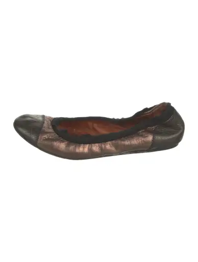 Leather Ballet Flats