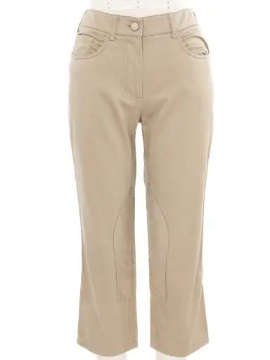 Hermes Taupe Breeches Riding Pants