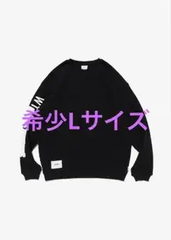 wtaps 26aw WAFFLE RIBBED / LS ブラックL