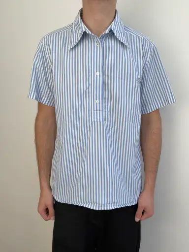 Prada Sport 00s Half-Button Short Sleeve Shirt