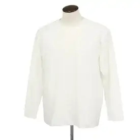 【中古】デサント オルテライン DESCENTE ALLTERRAIN ナイロン ダブルテーラーリング クルーネック 長袖Tシャツ ホワイト【サイズJP L】【S/S/A/W】【状態ランクB】【メンズ】