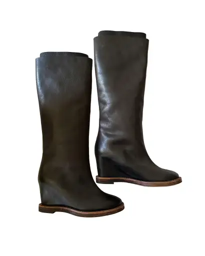 MIHARA YASUHIRO Hidde Wedge Boots 36