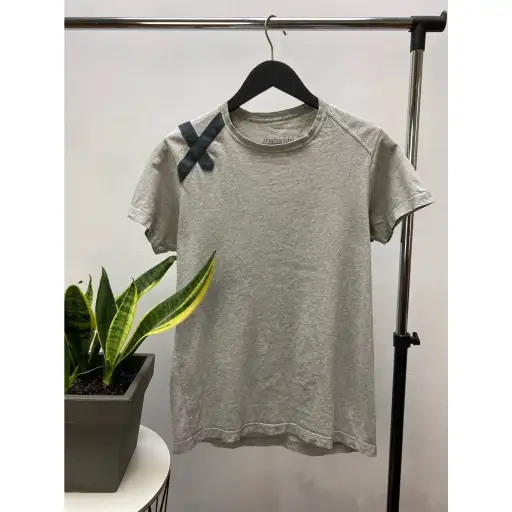 Maharishi Hardy Bleacman Artwork T Shirt Size M Grey Men