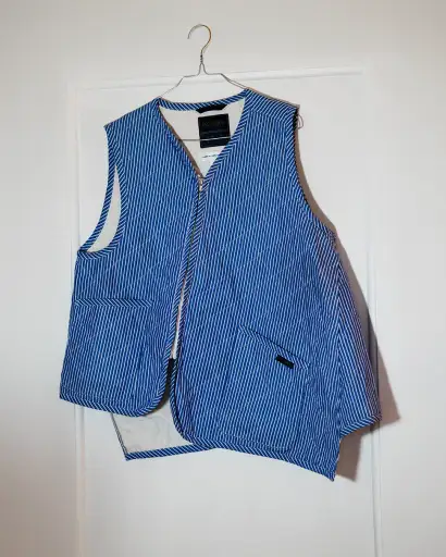 CDG asymmetrical vest