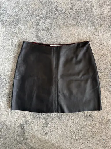 Miu Miu 2000’s leather skirt