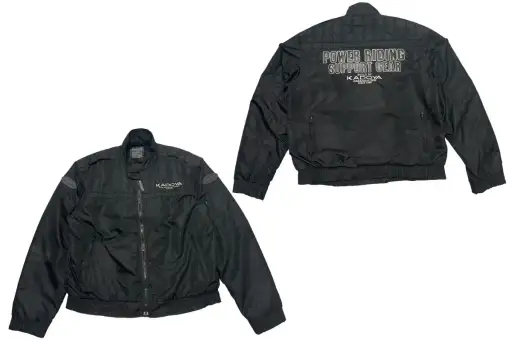 2000s K’S LEATHER BY KADOYA BIKER JACKET RARE
