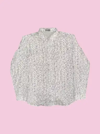 ss15 dior script shirt