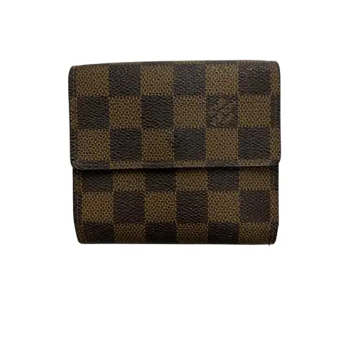 LOUIS VUITTON Two-fold Wallet Brown N61652