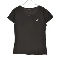 【agnesb.】刺繍半袖Tシャツ