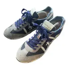 PREMIATA スニーカー VAR.5184 43 グレー ネイビー　スエード