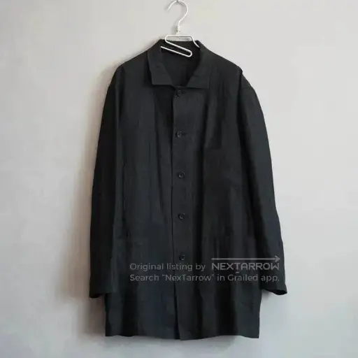 Yohji Yamamoto 94SS Linen Worker Jacket.