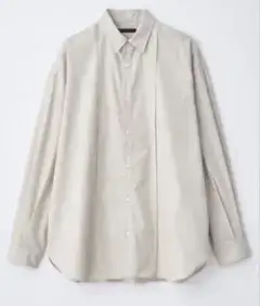 JUHA "PIN TUCK OVER SHIRT" LIGHT BEIGE