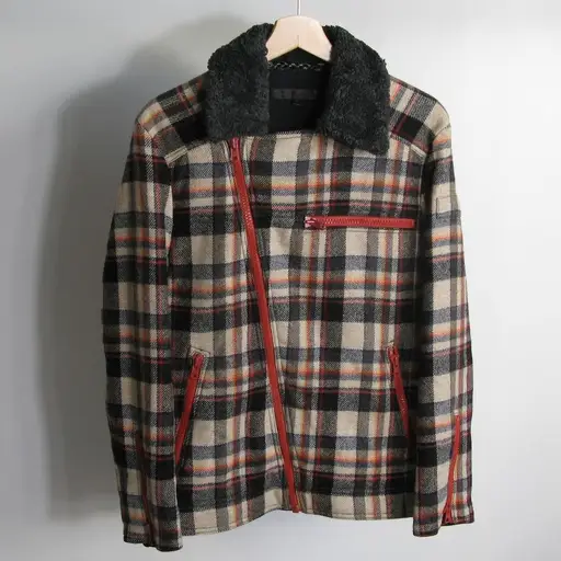 f/w2005 Veronique Branquinho wool biker jacket