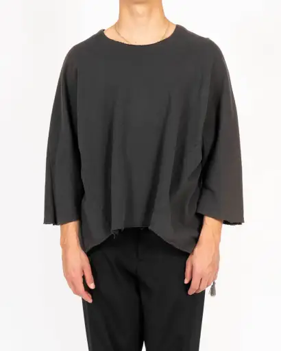 FW07 3/4 Sleeve Sweatshirt Grey