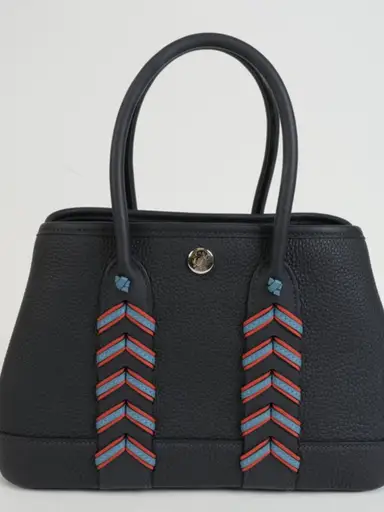 Hermès Mini Garden Party 23 Bredies Caban Leather PHW Box G Stamp 2026
