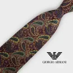 Giorgio Armani ペイズリー柄 ネクタイ アルマーニ mn249
