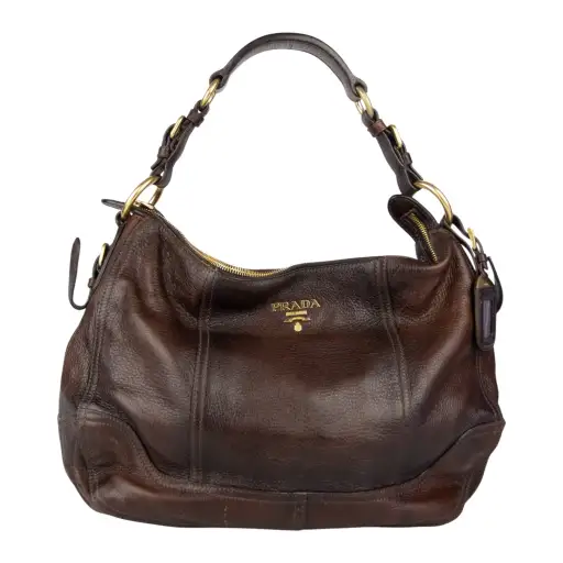 Prada Cervo Antik Hobo Bag