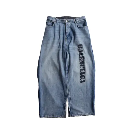 Balenciaga FW23 Printed Hybrid Pants