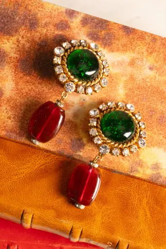 Boucles d'oreilles Chanel par Karl Lagerfeld Automne 1990