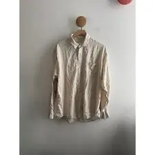 ROA Mens Long Sleeve Button Down Shirt Size 3