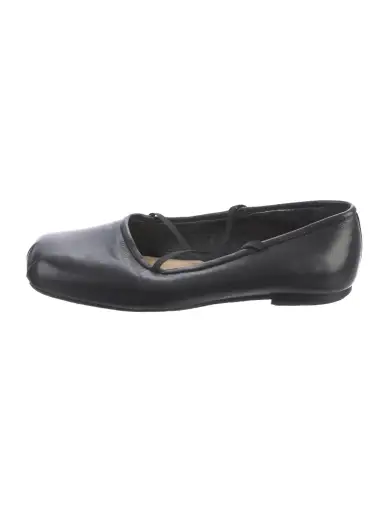 Leather Ballet Flats