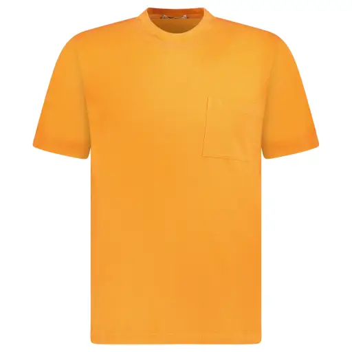 HERMES ORANGE LOGO T SHIRT - SMALL | PRE OWNED