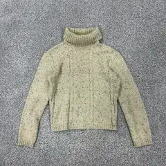 ヴェルサーチェ マルチCOLOR ネップ ハイネックニット