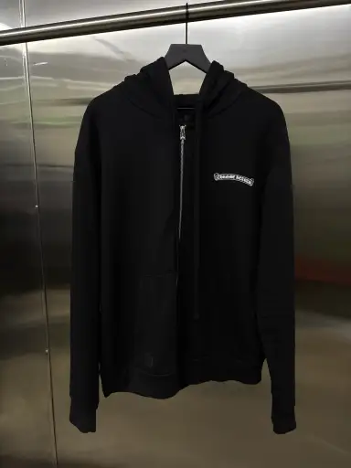 Chrome Hearts Scroll zip up hoodie