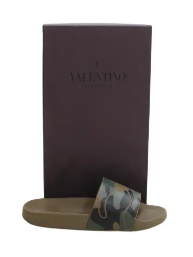 Valentino Men's Sandals UK 5 Multi Animal Print 100% Other Slider