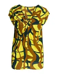 アスペジ レディース トップス シャツ ASPESI Yellow イエロー