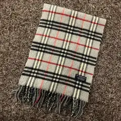 バーバリー カシミア チェック マフラー