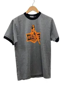 HYSTERIC GLAMOUR◆Tシャツ/XL/コットン/GRY/02261ct27//