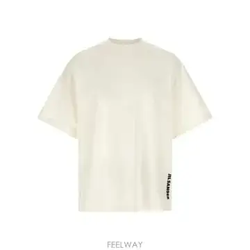 (배송) 질샌더 Jil Sander 로고 프린트 크루넥 티셔츠 J22GC0277J20347