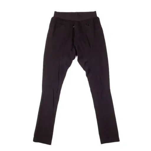 JULIUS BLACK SWEATPANTS COTTON SLIM FIT