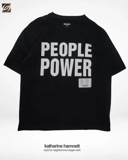 SS22 Neighborhood People Power Oversized Shirt