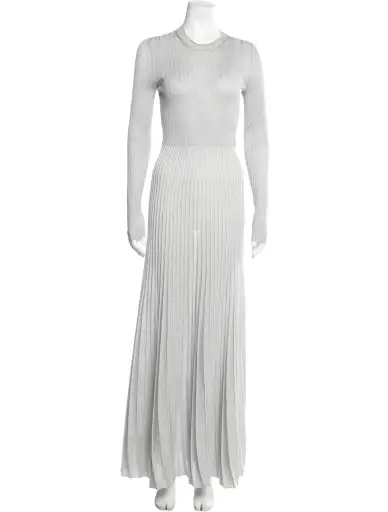 Crew Neck Long Dress