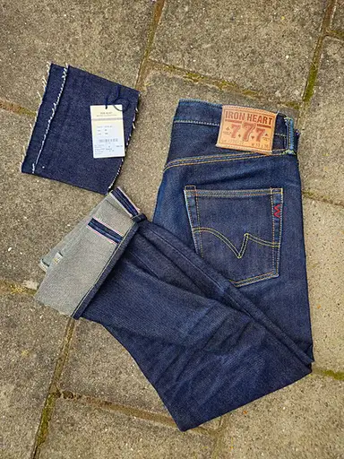 Iron Heart IH-777S-21 – 21oz japansk selvedge denim – W33