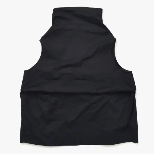 極美品 RICK OWENS リックオウエンス PELICAN TOP ペリカントップ ノースリーブトップス ベスト SS17 DIRGE期 ブラック サイズM 中古 4a008164