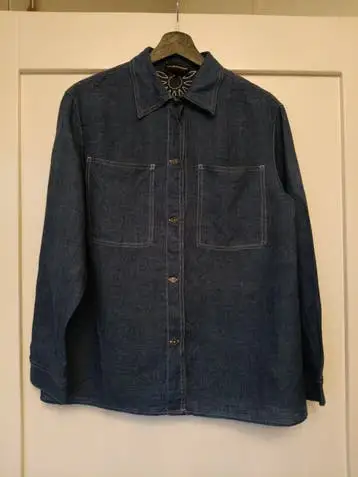 Emporio Armani denim overhemd maat 40