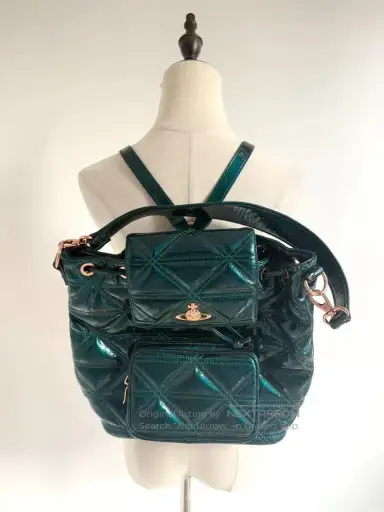Vivienne Westwood size os Vintage Blue-Green Patent Leather